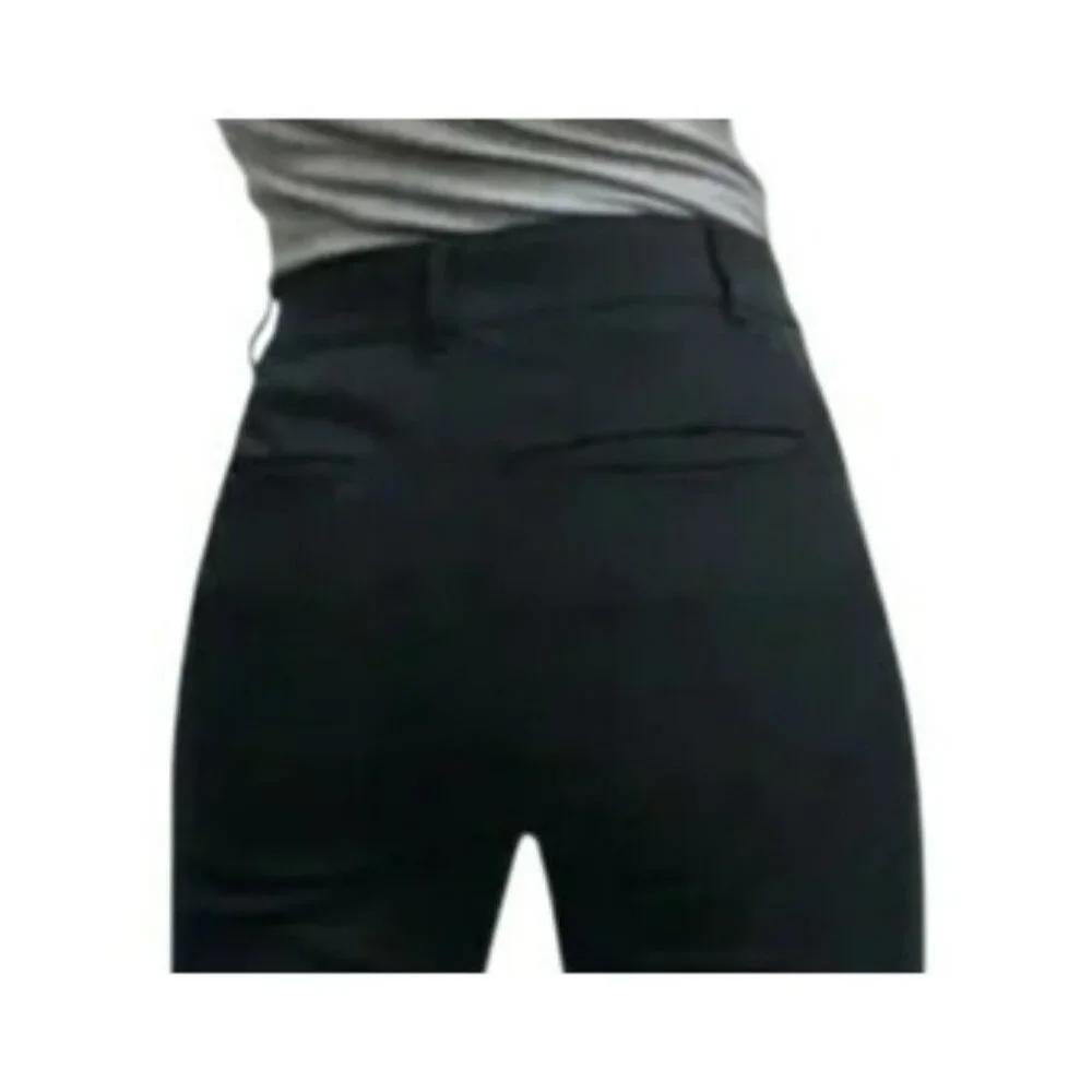 AYR All Year Round Womens 29 Stretch Pants Cotton Blend Black - Picture 3 of 8